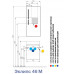 Комплект мебели Акватон Эклипс 46 М