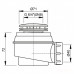 Сифон для поддона AlcaPlast A47CR