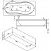 Акриловая ванна Bas Ямайка 180 см