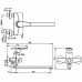 Смеситель Bravat Line F65299C-1L для ванны