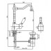 Смеситель Cezares Elite ELITE-LSM2-01-Bi для раковины