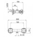 Смеситель Cezares Olimp DS 01 M для душа