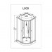 Душевая кабина Deto L609 N без крыши