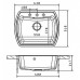 Мойка кухонная Florentina Нире 630