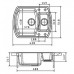 Мойка кухонная Florentina Нире 630К
