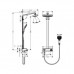 Душевая стойка Hansgrohe Raindance Select E 300 2jet 27126400 Showerpipe