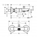 Смеситель Hansgrohe Logis 71243000 для ванны с душем