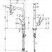 Смеситель Hansgrohe Metris 14820000 для кухонной мойки