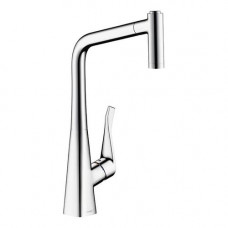 Смеситель Hansgrohe Metris 14820000 для кухонной мойки