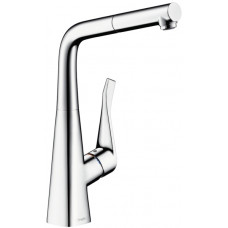 Смеситель Hansgrohe Metris 14821000 для кухонной мойки