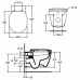 Унитаз подвесной Ideal Standard Connect E781901 с функцией биде