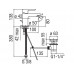 Смеситель Nobili ABC AB87118/1CR для раковины