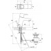 Смеситель для умывальника без донного клапана Ravak 10° TD 012.00 X070064