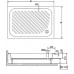 Поддон для душа RGW Acrylic B/CL-S 90х90 16180199-51