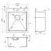 Кухонная мойка Zorg Inox RX RX-4551
